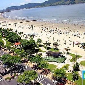 Apartmán Apartamento Frente Mar Gonzaga Santos 3 Exteriér fotografie