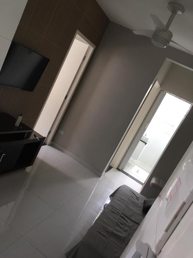 Apartmán Apartamento Frente Mar Gonzaga Santos 3 Exteriér fotografie