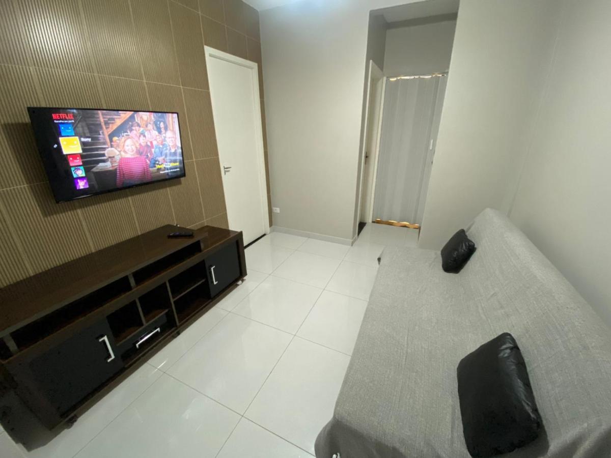 Apartmán Apartamento Frente Mar Gonzaga Santos 3 Exteriér fotografie