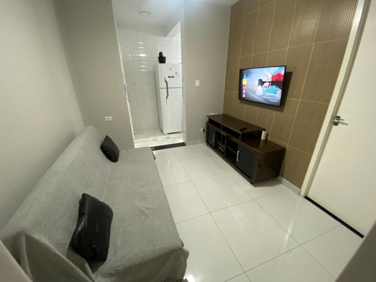 Apartmán Apartamento Frente Mar Gonzaga Santos 3 Exteriér fotografie